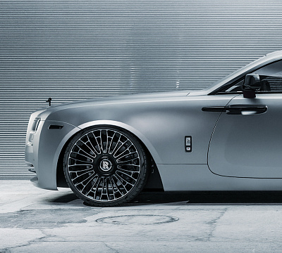 Фото дисков Brixton Forged LX01 на Rolls-Royce Wraith