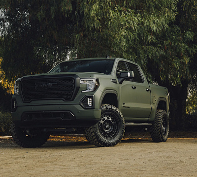 Фото дисков Black Rhino AXLE на GMC Sierra IV