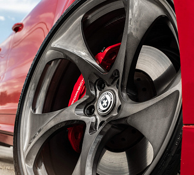 Фото дисков HRE 522M на Porsche Cayenne III