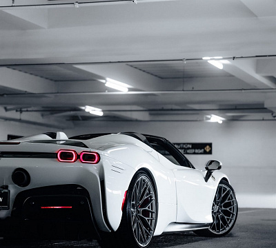 Фото дисков Anrky AN10 на Ferrari SF90