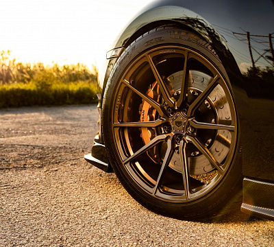 Фото дисков Vossen M-X2 на Nissan GT-R