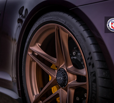 Фото дисков HRE P207 на Porsche 911 VII
