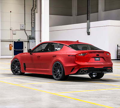 Фото дисков HRE FF10 на Kia Stinger
