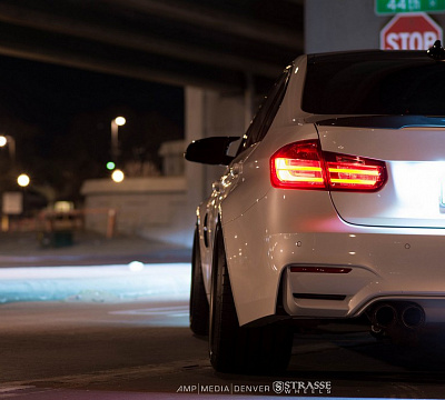 Фото дисков Strasse Wheels R10 Competition на BMW 3/M3 (F3x/F80)
