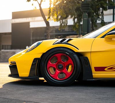 Фото дисков Brixton Forged TR06 на Porsche 911 VIII