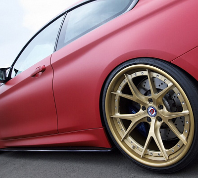 Фото дисков HRE S101 на BMW 4/M4 (F32/F82)
