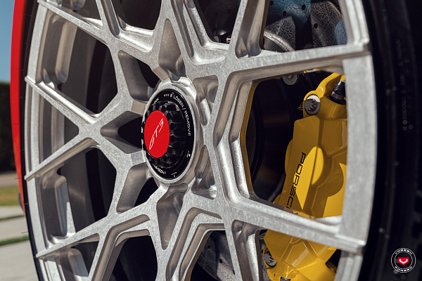 Фото дисков Vossen S21-07 Глянцевый лак на Porsche 911 VIII