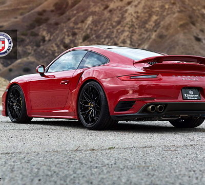 Фото дисков HRE RC100 на Porsche 911 VII