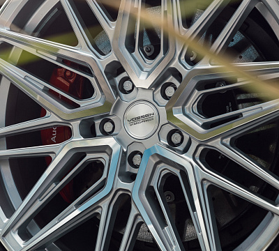 Фото дисков Vossen HF-7 на Audi E-tron GT