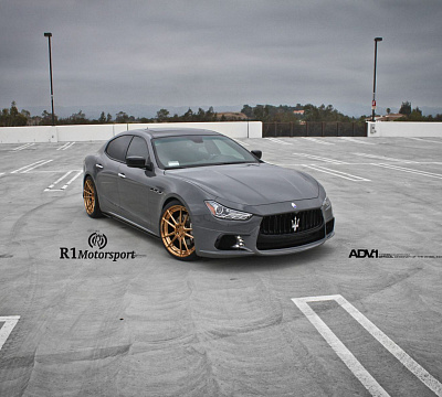 Фото дисков ADV.1 ADV5.2 M.V2 SL на Maserati Ghibli