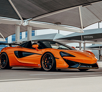 Фото дисков Strasse Wheels SV10T Deep Concave FS на McLaren 570S
