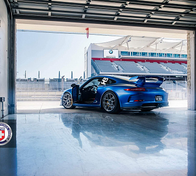 Фото дисков HRE R101 на Porsche 911 VII