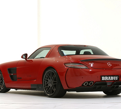 Фото дисков BRABUS Monoblock F (Platinum Edition) на Mercedes-Benz SLS AMG