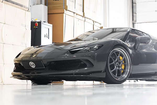 Фото дисков HRE 521 Сатиновый тонированный лак на Ferrari 296