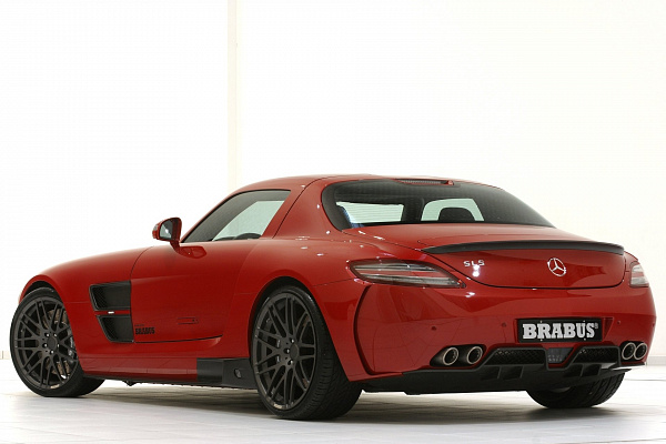 Фото дисков BRABUS Monoblock F (Platinum Edition) Матовый графит на Mercedes-Benz SLS AMG