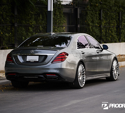 Фото дисков Vossen HF-8 на Mercedes-Benz S-Class (W222, C217)