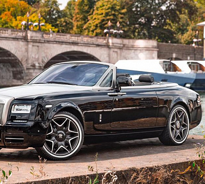 Фото дисков Kahn Split 6 на Rolls-Royce Phantom