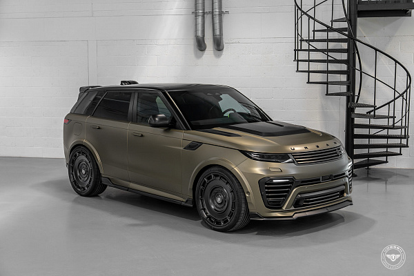 Фото дисков Vossen UV-7 Черный сатин на Land Rover Range Rover Sport III