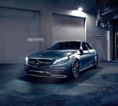 Фото дисков Strasse Wheels SM7T Deep Concave на Mercedes-Benz C-Class (W205)