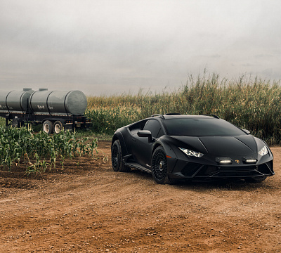 Фото дисков Vossen LC3-13T на Lamborghini Huracan
