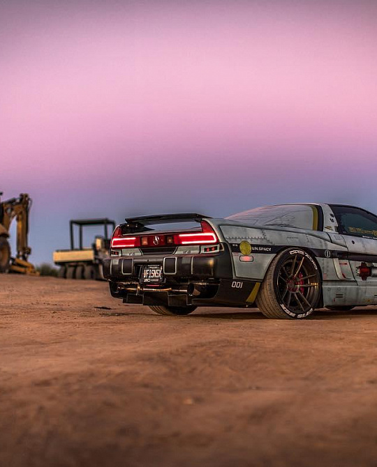 Фото дисков HCA163 Сатиновая бронза на Acura NSX I