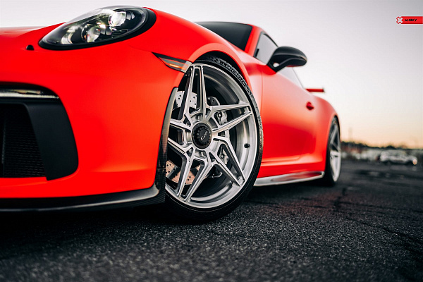 Фото дисков Anrky S1-X3 Сатиновый лак на Porsche 911 VII