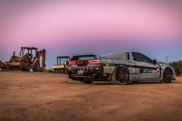 Фото дисков BC Forged HCA163 Сатиновая бронза на Acura NSX I