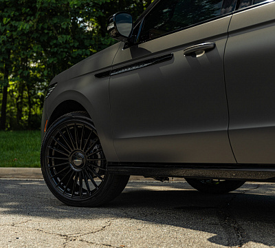 Фото дисков Vossen HF-8 на Lincoln Navigator V