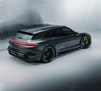 Фото дисков Brixton Forged R11-RS на Porsche Taycan I