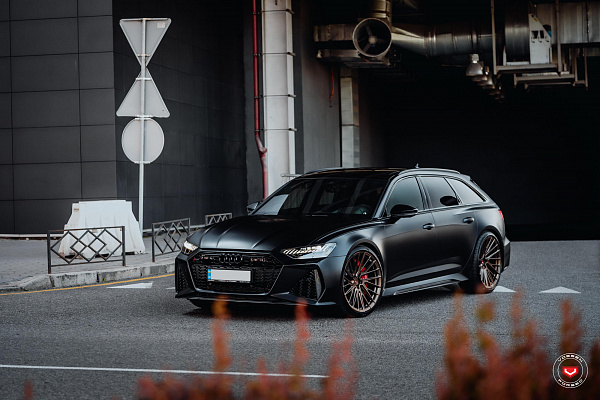 Фото дисков Vossen EVO-6T Сатиновая бронза на Audi A/RS 6 (C8)