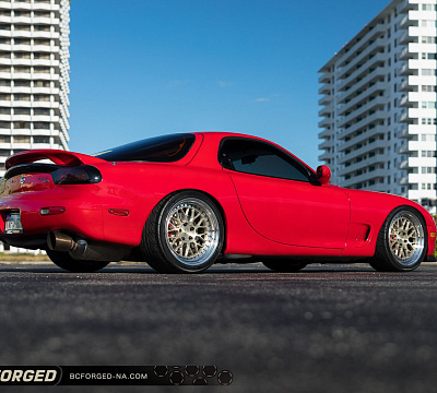 Фото дисков BC Forged LE81 // MLE81 на Mazda RX-7 III