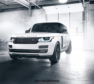 Фото дисков HRE S209 на Land Rover Range Rover IV