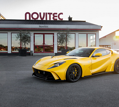 Фото дисков NOVITEC NF10 на Ferrari 812