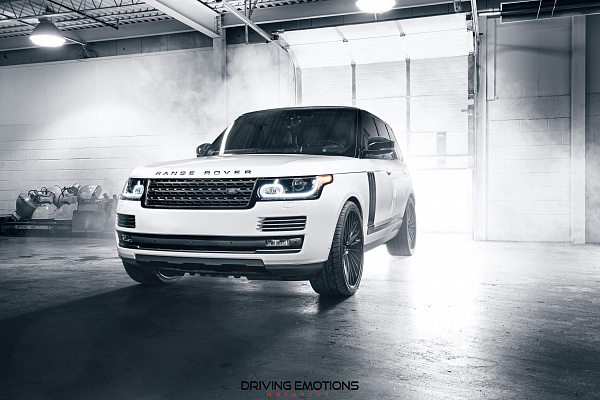 Фото дисков HRE S209 Черный сатин на Land Rover Range Rover IV