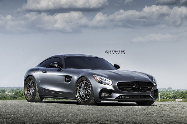 Фото дисков Strasse Wheels SM7 Deep Concave FS Другой цвет на Mercedes-Benz AMG GT I