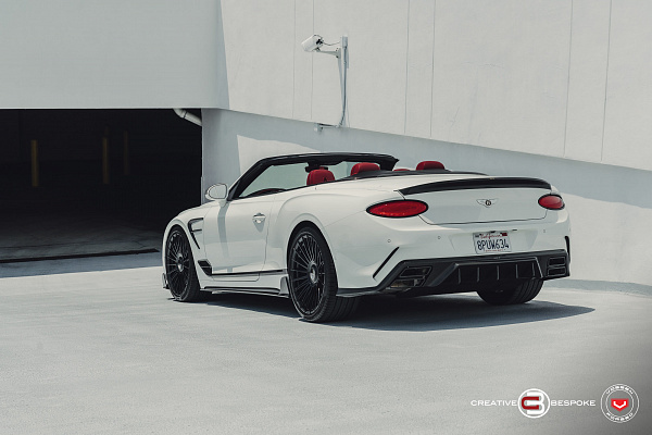 Фото дисков Vossen S17-13 Черный глянец на Bentley Continental GT III