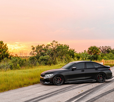 Фото дисков Vossen HF-2 на BMW 3/M3 (G2x/G80)