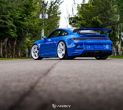 Фото дисков Anrky AN27 на Porsche 911 VIII
