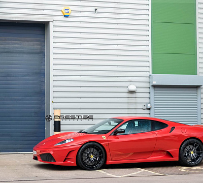 Фото дисков HRE P104 на Ferrari F430