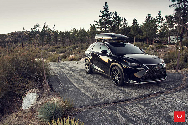 Фото дисков Vossen VFS-1 Сатиновый графит на Lexus NX I