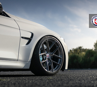 Фото дисков HRE P101SC на BMW 3/M3 (F3x/F80)