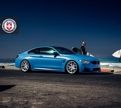 Фото дисков HRE P101 на BMW 4/M4 (F32/F82)