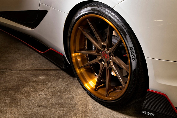 Фото дисков Strasse Wheels SV1 Deep Concave FS Другой цвет на Lexus LC 500