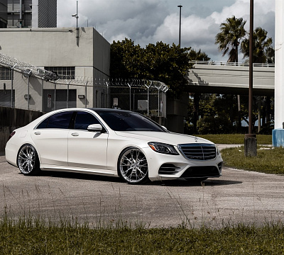 Фото дисков Anrky S1-X5 на Mercedes-Benz S-Class (W222, C217)