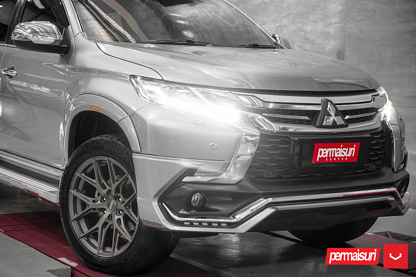 Фото дисков Vossen HF6-4 Матовый графит на Mitsubishi Pajero Sport III