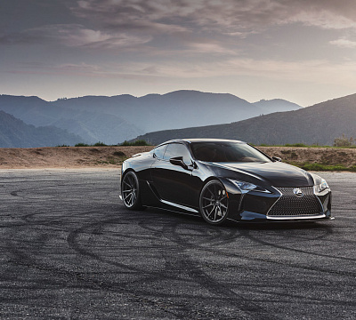 Фото дисков Vossen HF-3 на Lexus LC 500