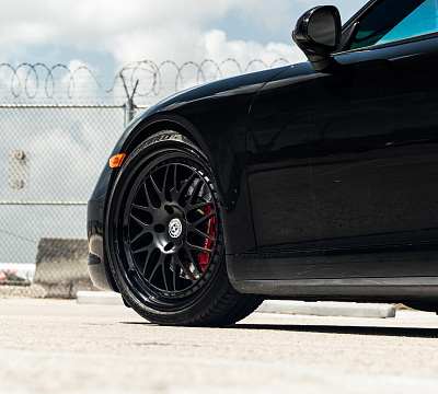 Фото дисков HRE 540C на Porsche 911 VII