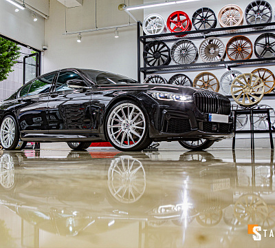 Фото дисков Vossen HF-4T на BMW 7 (G11/G12)