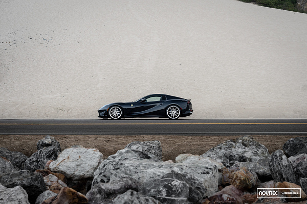 Фото дисков NOVITEC NF10 Глянцевый лак на Ferrari 812