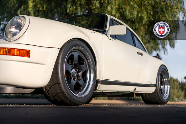 Фото дисков HRE 527 Черный сатин на Porsche 911 II